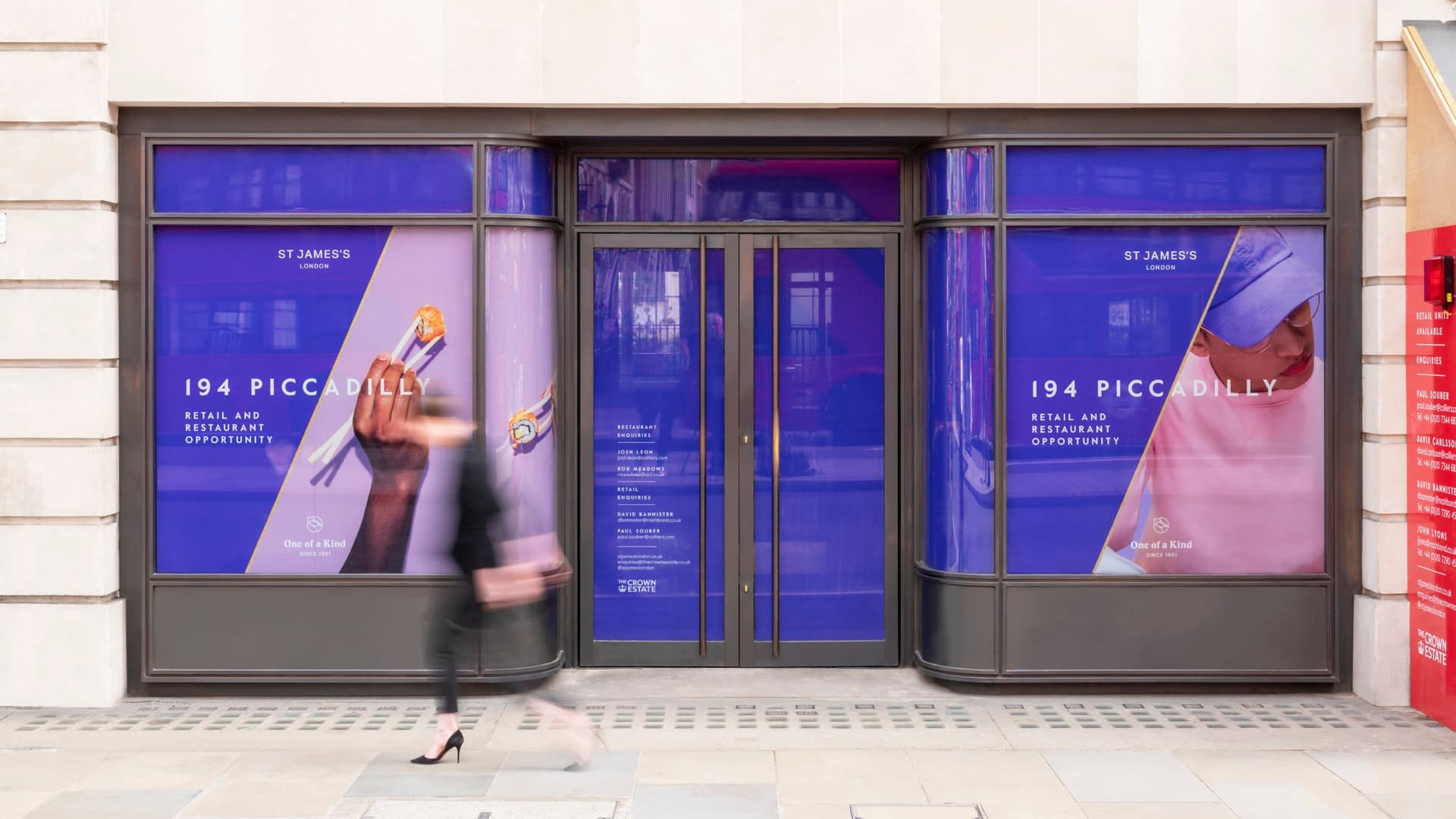 property marketing for princes arcade London - signage 2