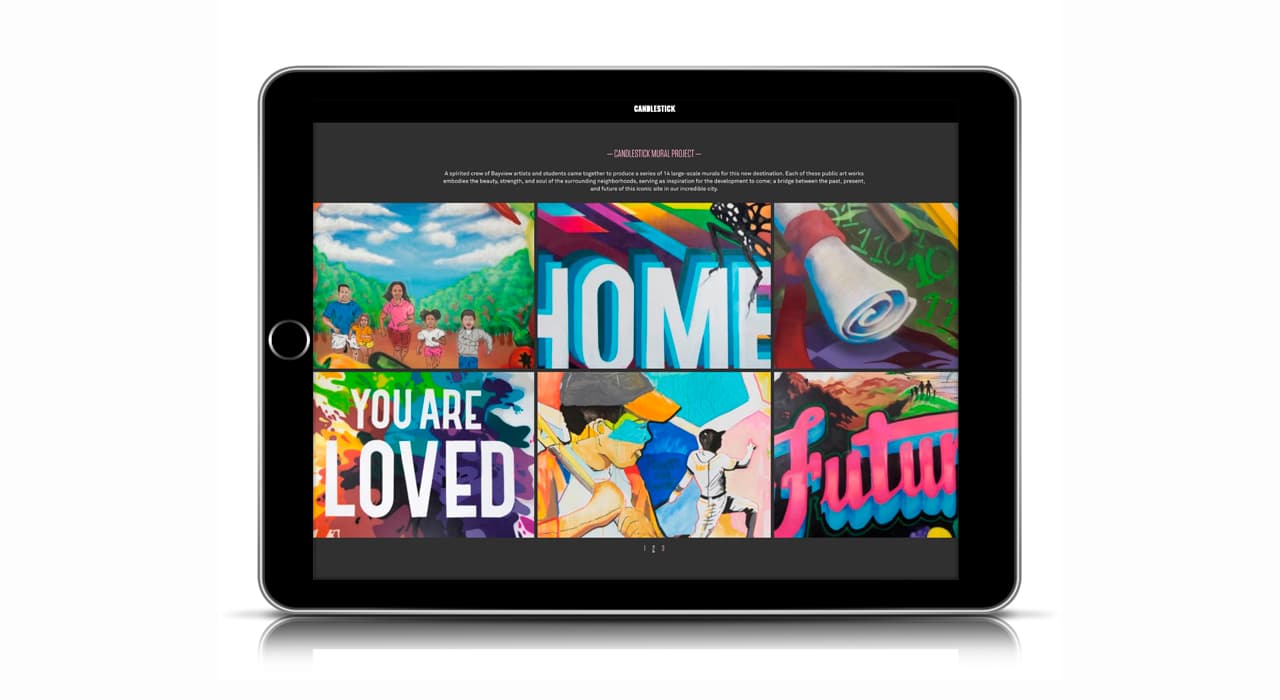 Real Estate Branding for Candlestick - San Francisco - website 3